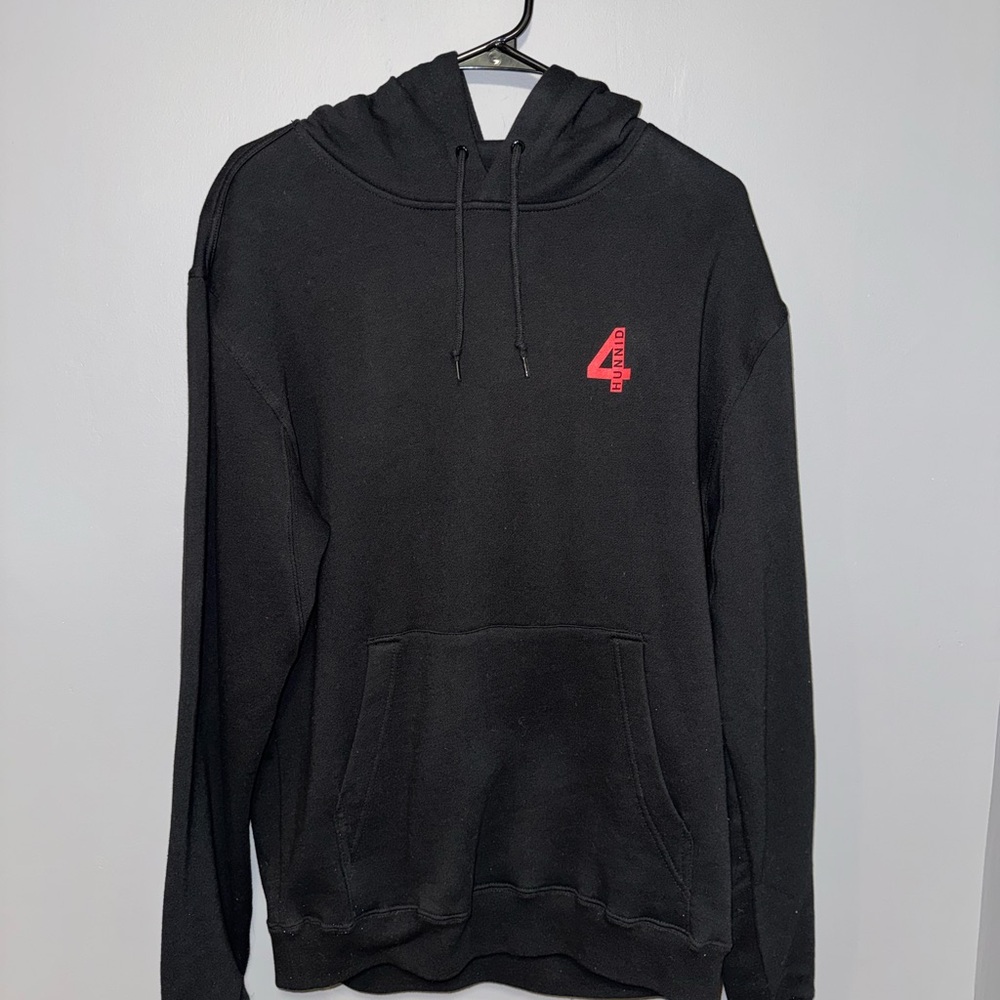 4Hunnid Black Hoodie